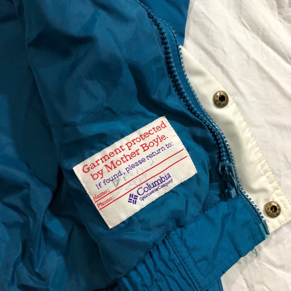 Vintage Kids Columbia Jacket 7-8 - Picture 7 of 8